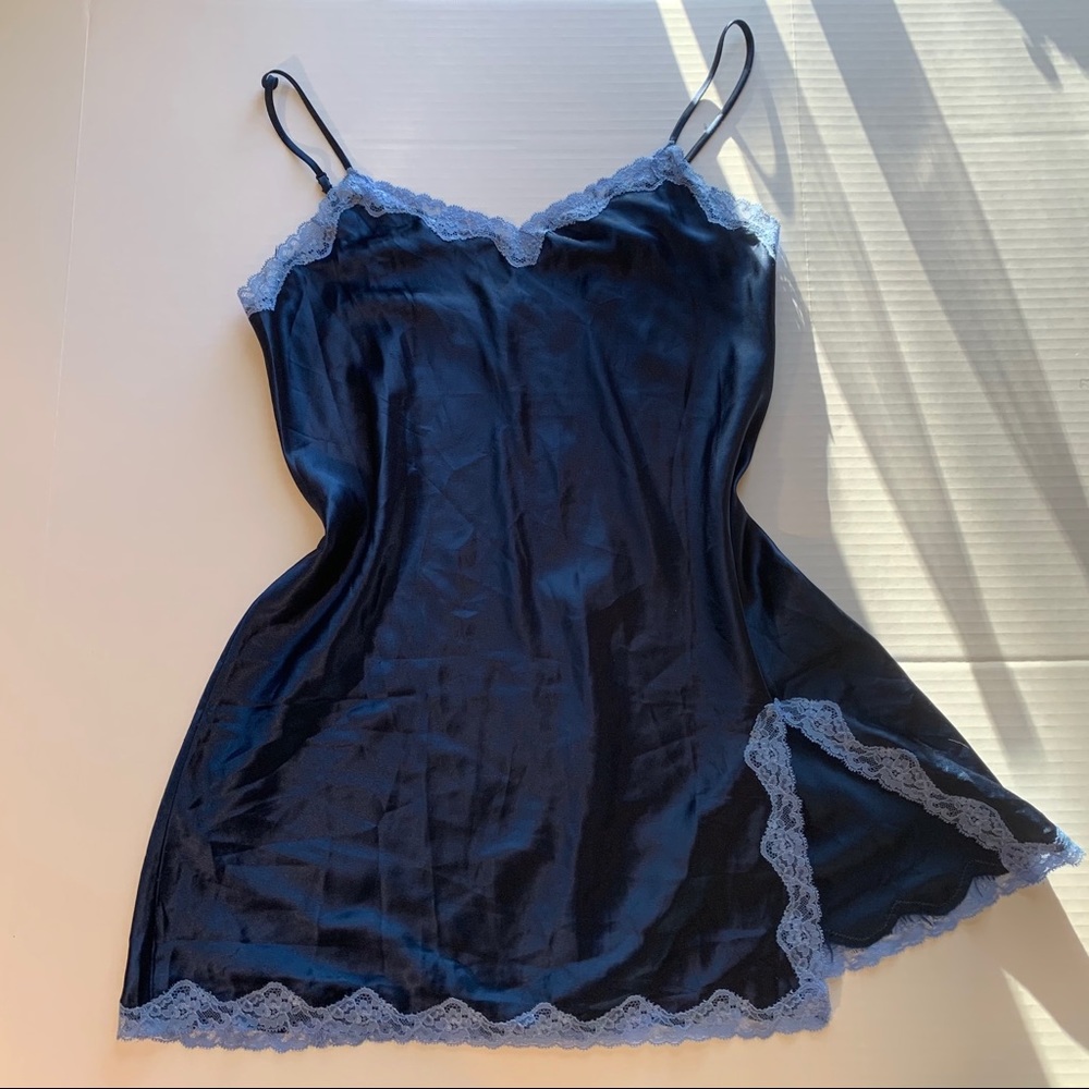 Victoria’s Secret Navy Baby Blue Slip Dress